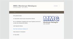 Desktop Screenshot of marsberger-metallguss.de