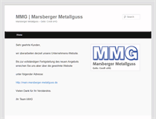 Tablet Screenshot of marsberger-metallguss.de
